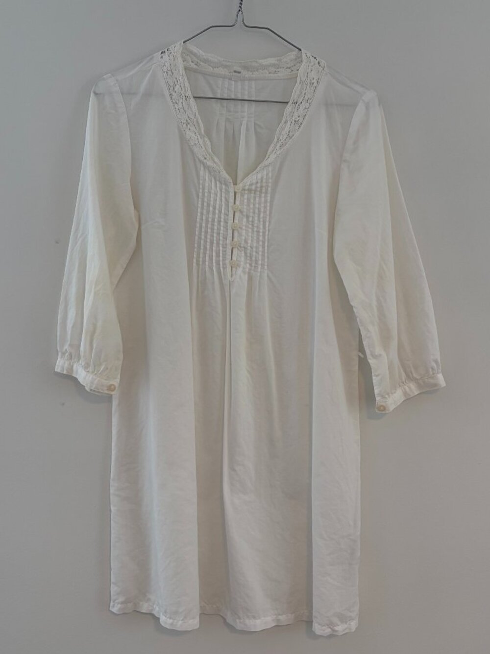 Muji Cotton Tunic in White S